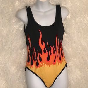 Flame Bodysuit
